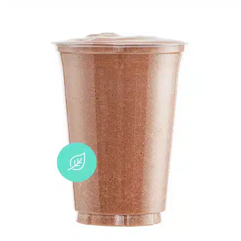 Chocolate Banana Smoothie with oatmilk