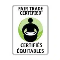 Fair trade certified coffee