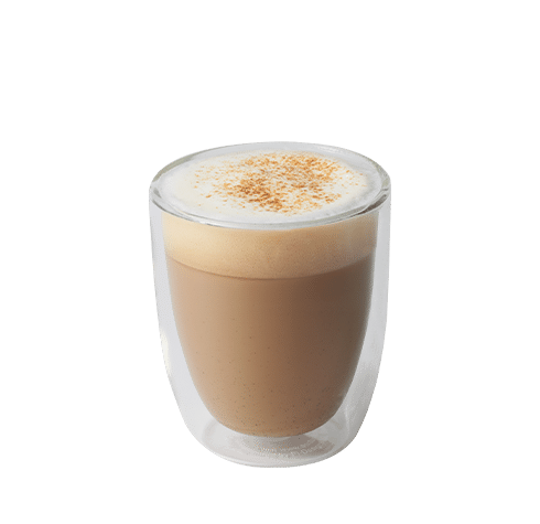 Latte doré à la cannelle avec boisson à l’avoine