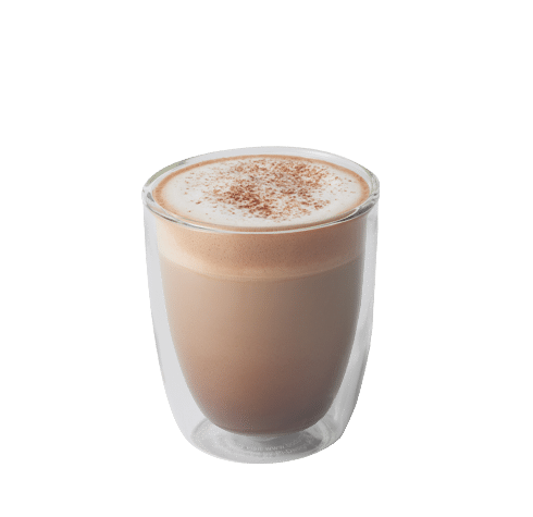 Moccaccino à la menthe poivrée