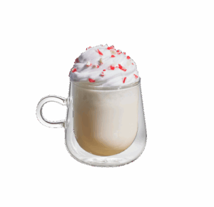 Second Cup - Candy Cane White Hot Chocolate - Chocolat Chaud blanc à la canne de bonbon 