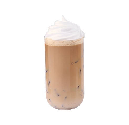 Latte glacé à l’érable